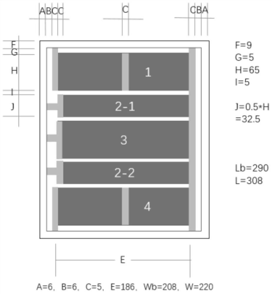 TCM element planar circuit diagram design method