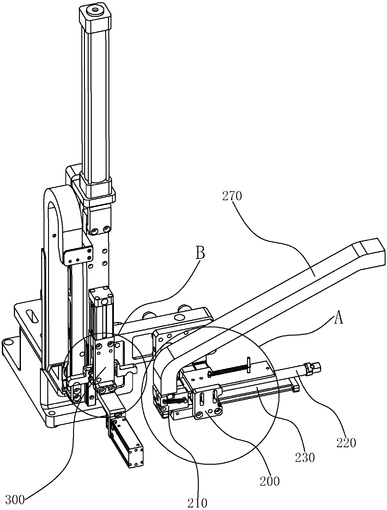 Pneumatic machining equipment