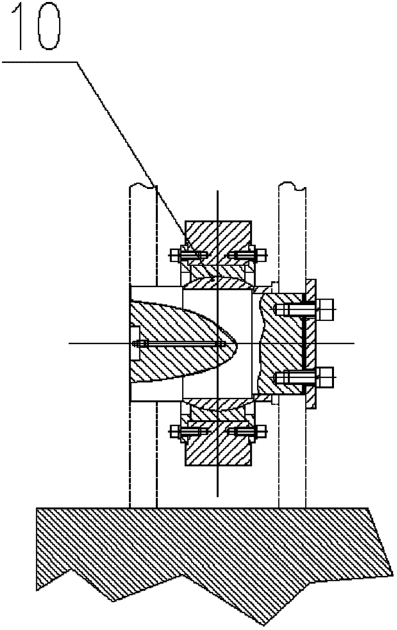 Material layer extruding energy-saving grinding apparatus