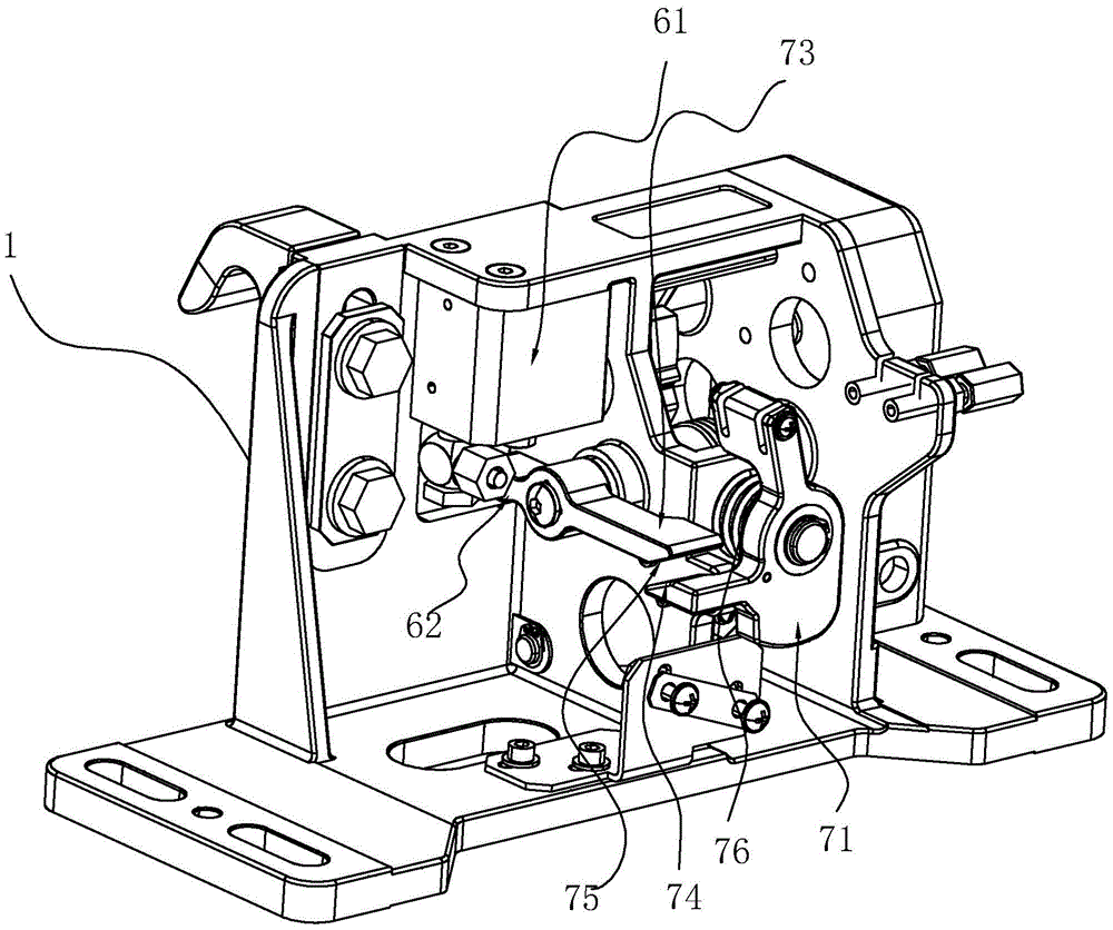 Door lock device for sliding plug door