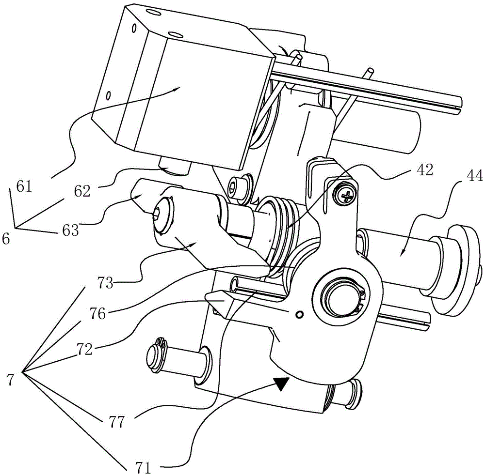 Door lock device for sliding plug door