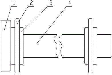 Spring compression aging cladding layer protection jig and using method thereof