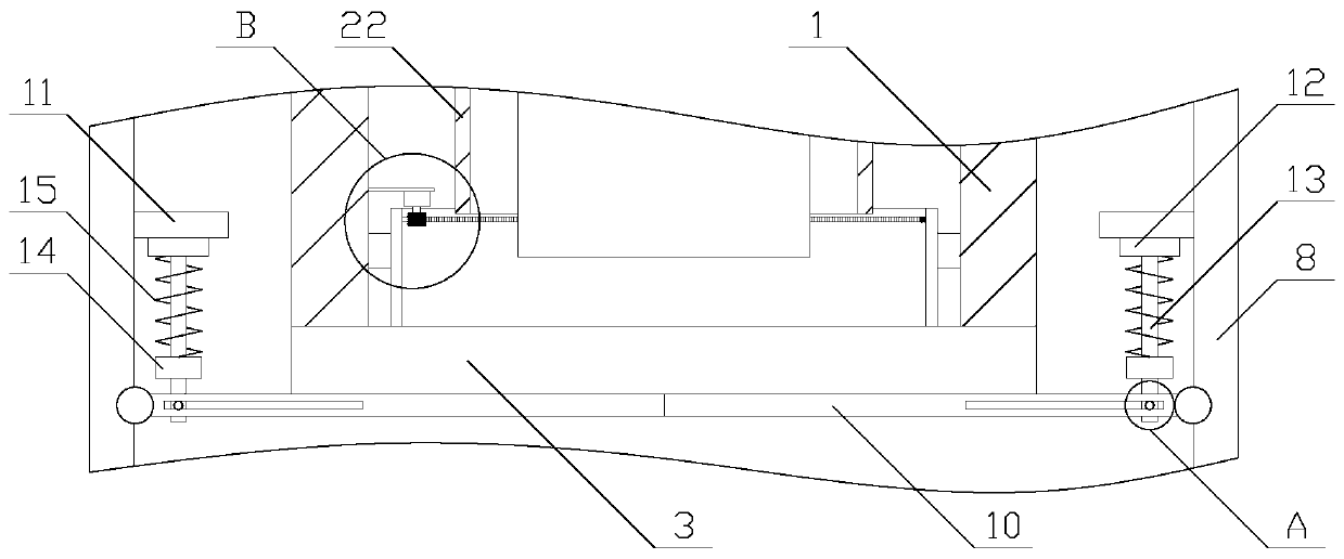 Detection device having dust removal function for intelligent production line