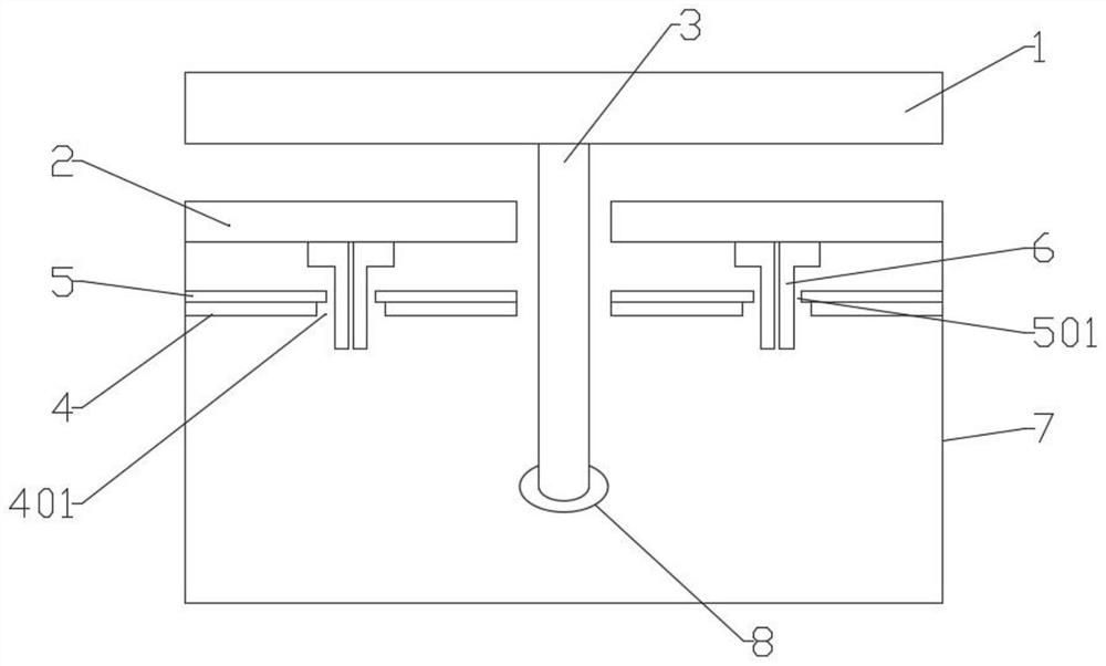 Thermal insulation plate based on MOCVD equipment heater