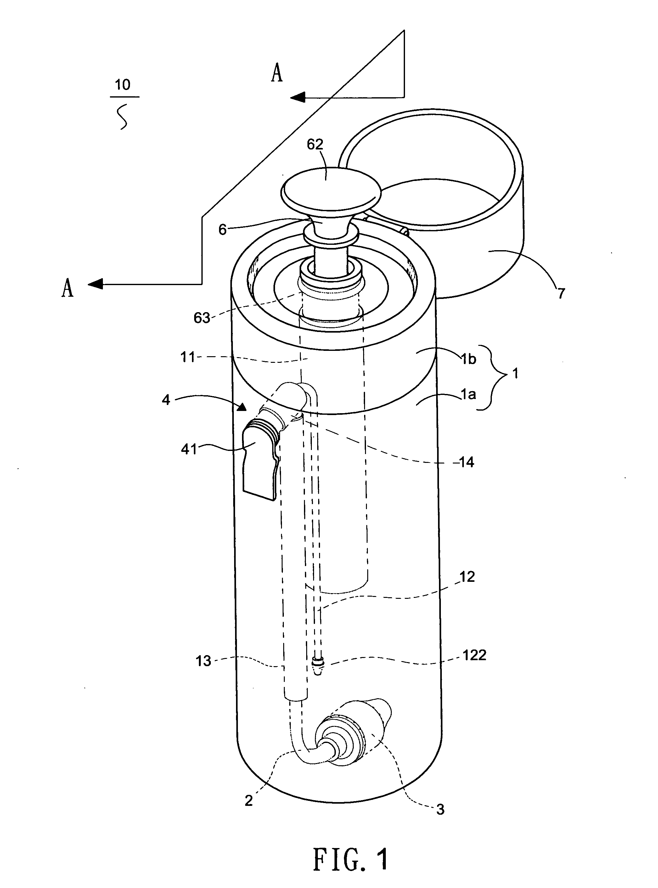 Portable pneumatic washing device