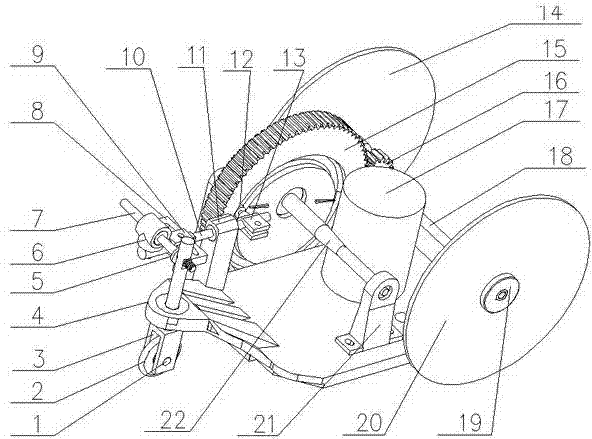 Carbon-free self-propelled trolley with automatic steering function