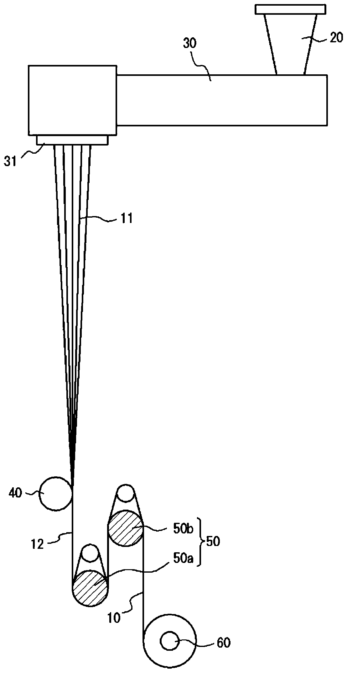 Manufacturing method of pef raw yarn