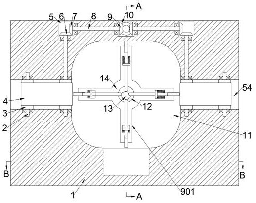 Automatic metal plate stamping equipment