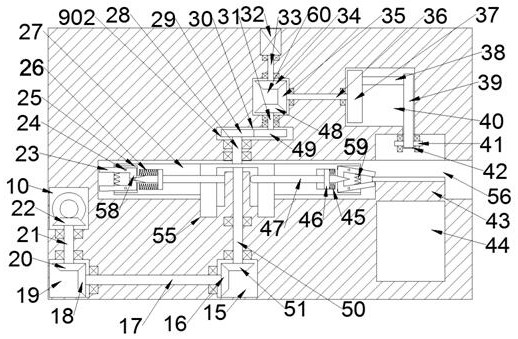 Automatic metal plate stamping equipment