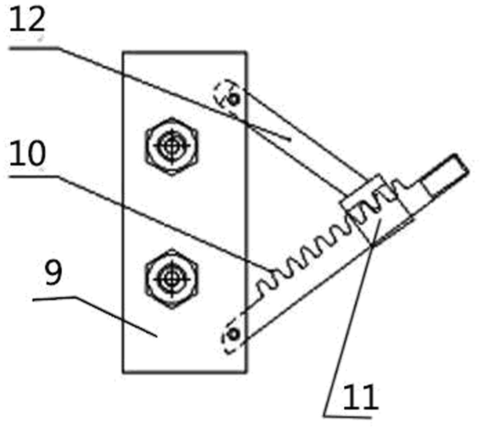 A tank type erosion wear test device and method