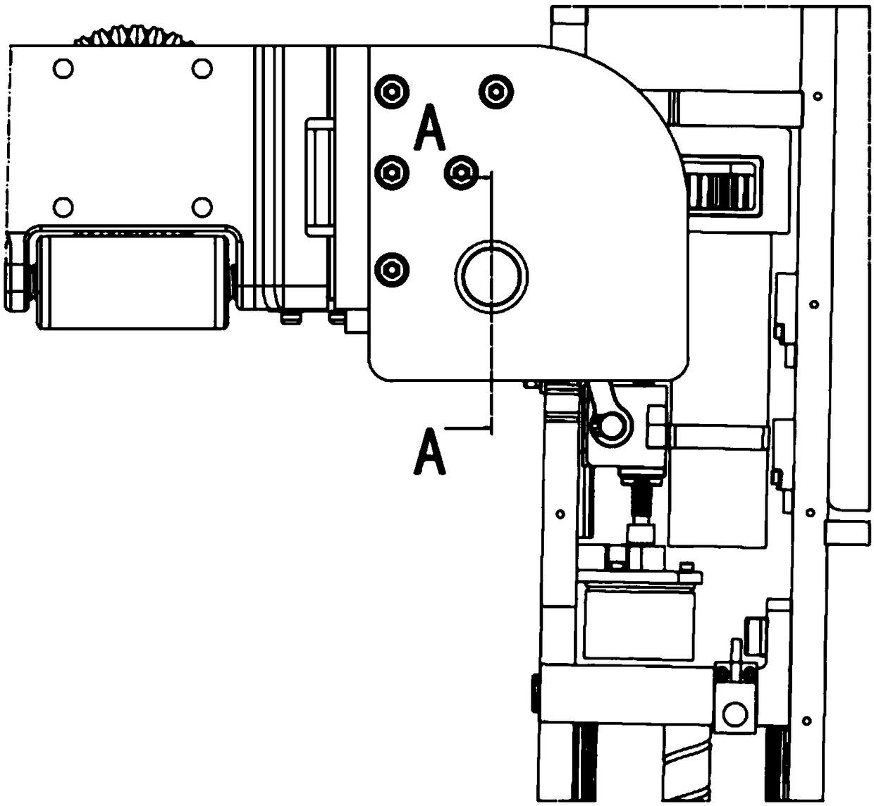 Mechanical arm capable of rotating