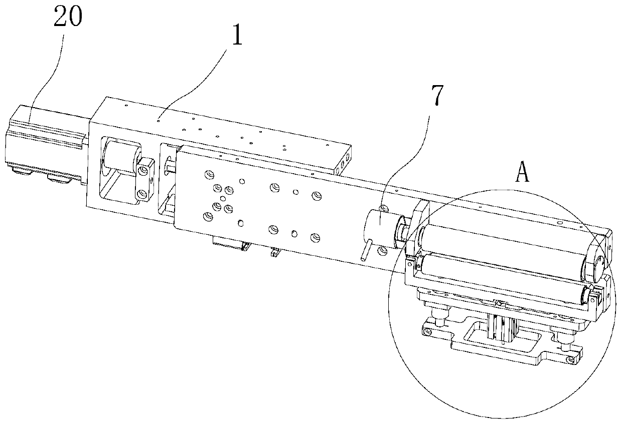 Pole piece deviation correction mechanism and method, encoder device and lithium battery winding machine