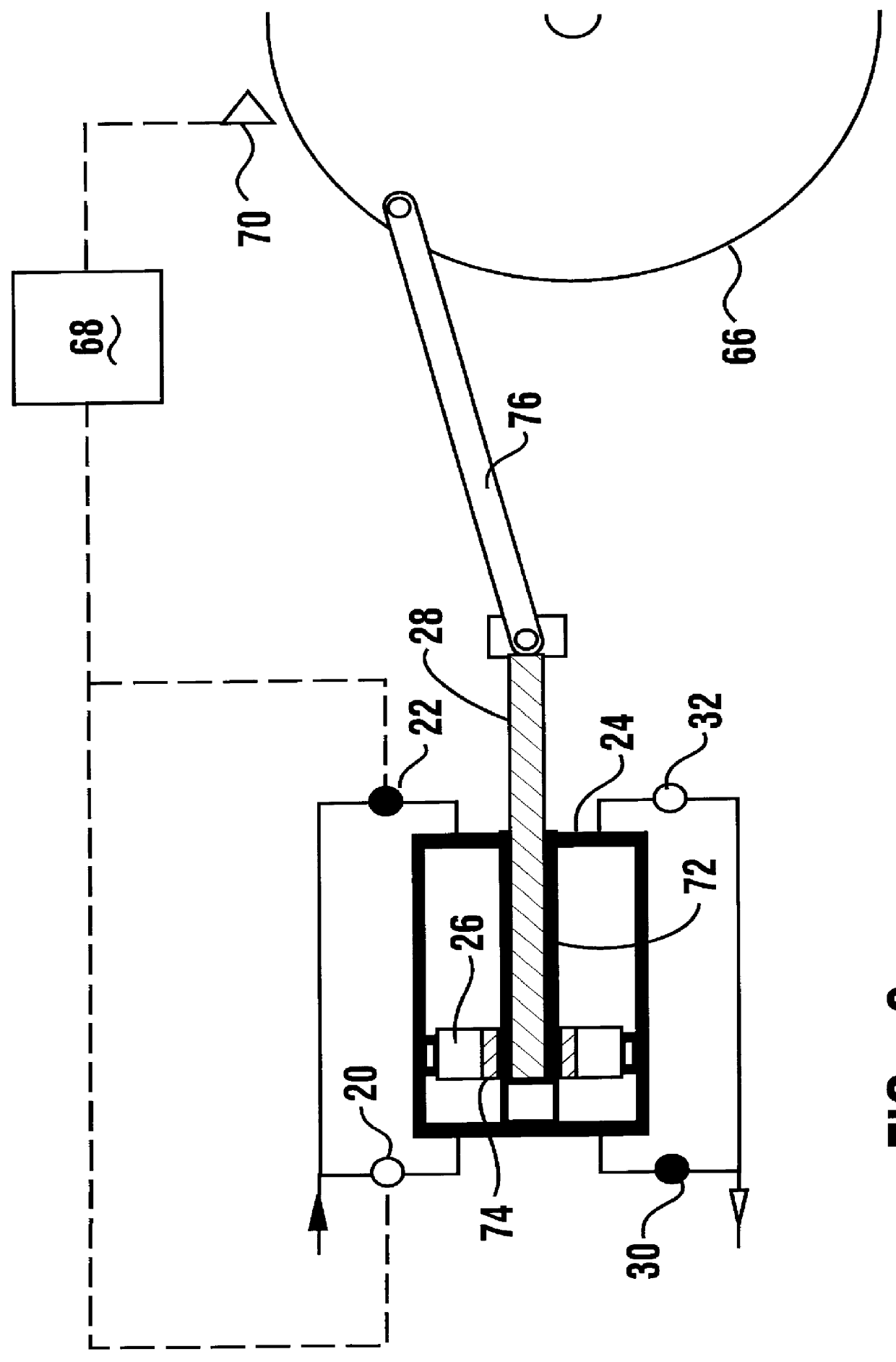 Combustion powered cooling system