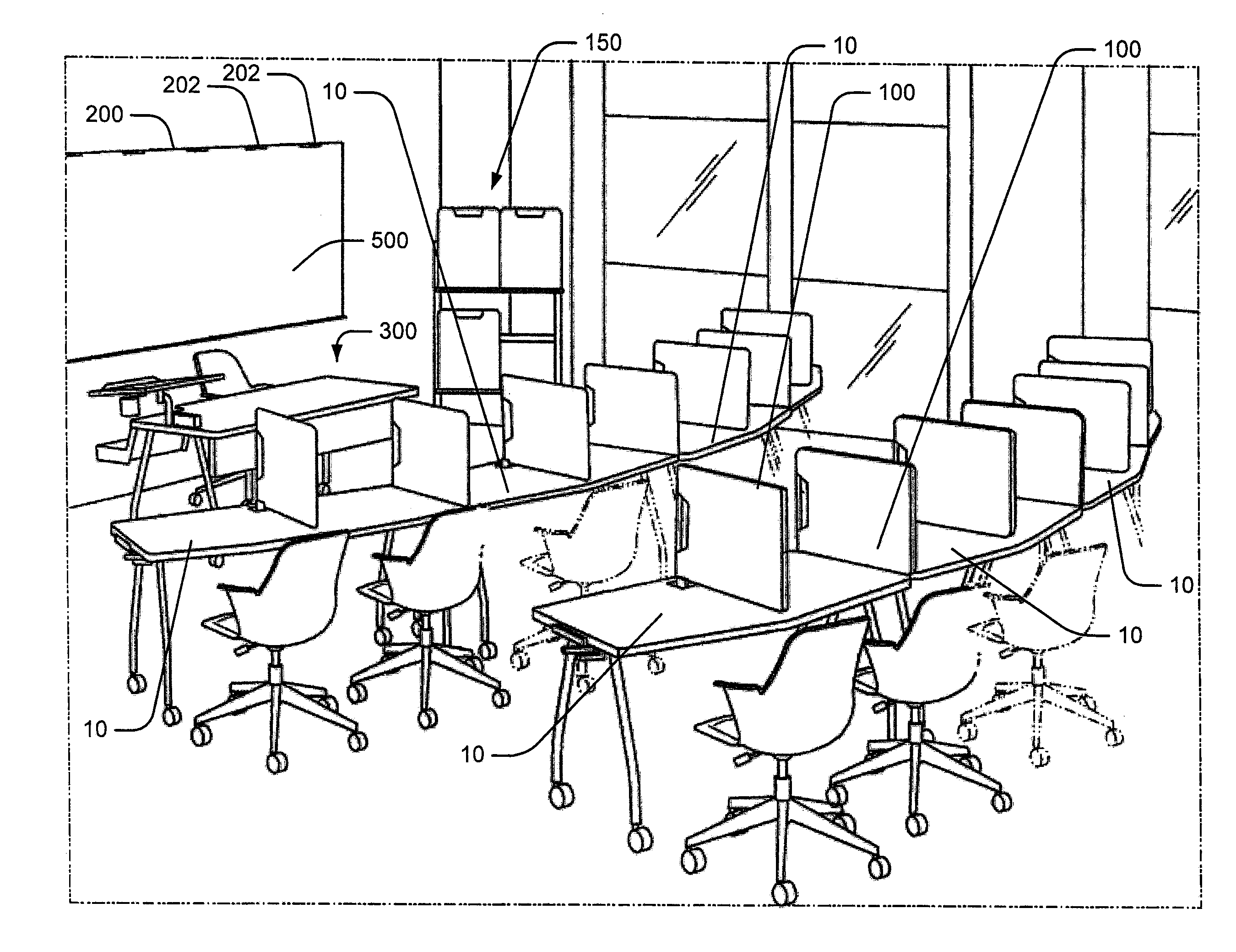 Learning suite furniture system