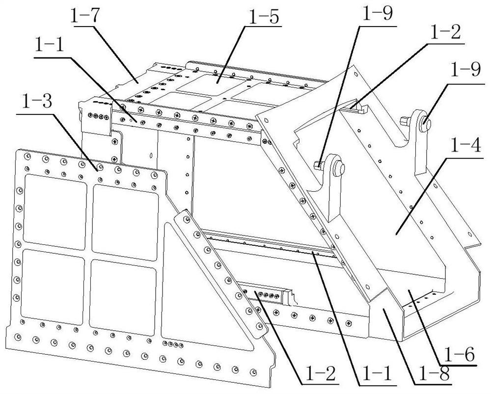 An ejection-type connection and separation integrated device