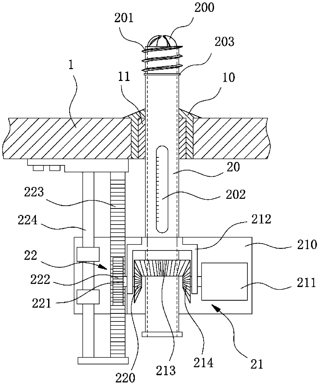 A kind of polymer particle storage tank and sampling method