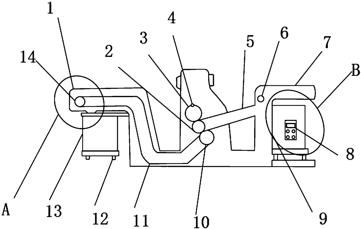 Full-automatic printing press with excellent performance