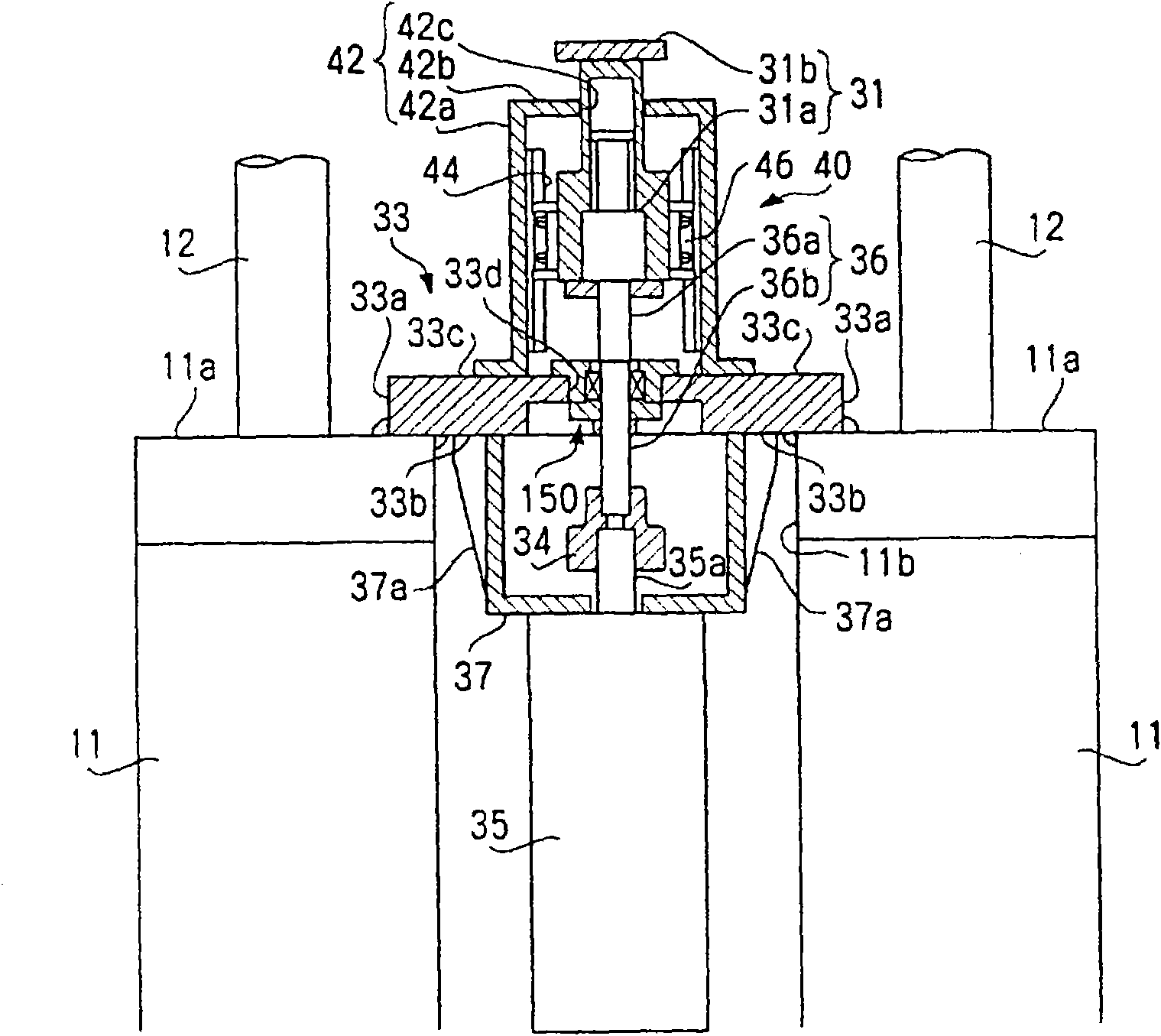 General-purpose test device, linear actuator, and twist test device