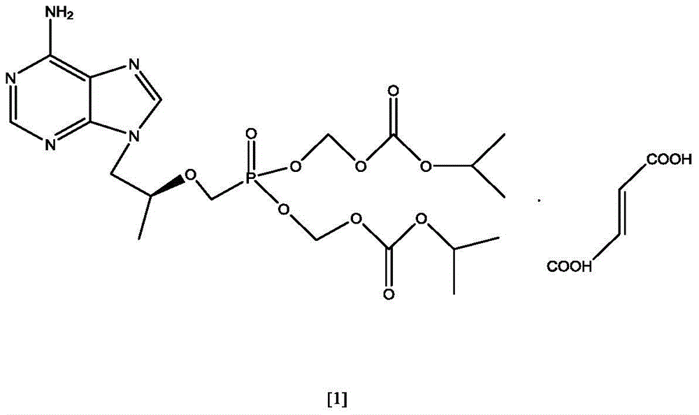 A kind of [1-halo-(2-propoxy)]-methylphosphonic acid compound and its preparation and application