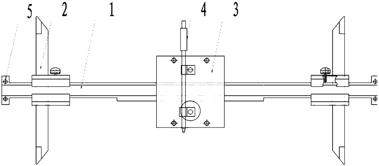 Automatic digital display multi-directional pressure vessel angle measuring device