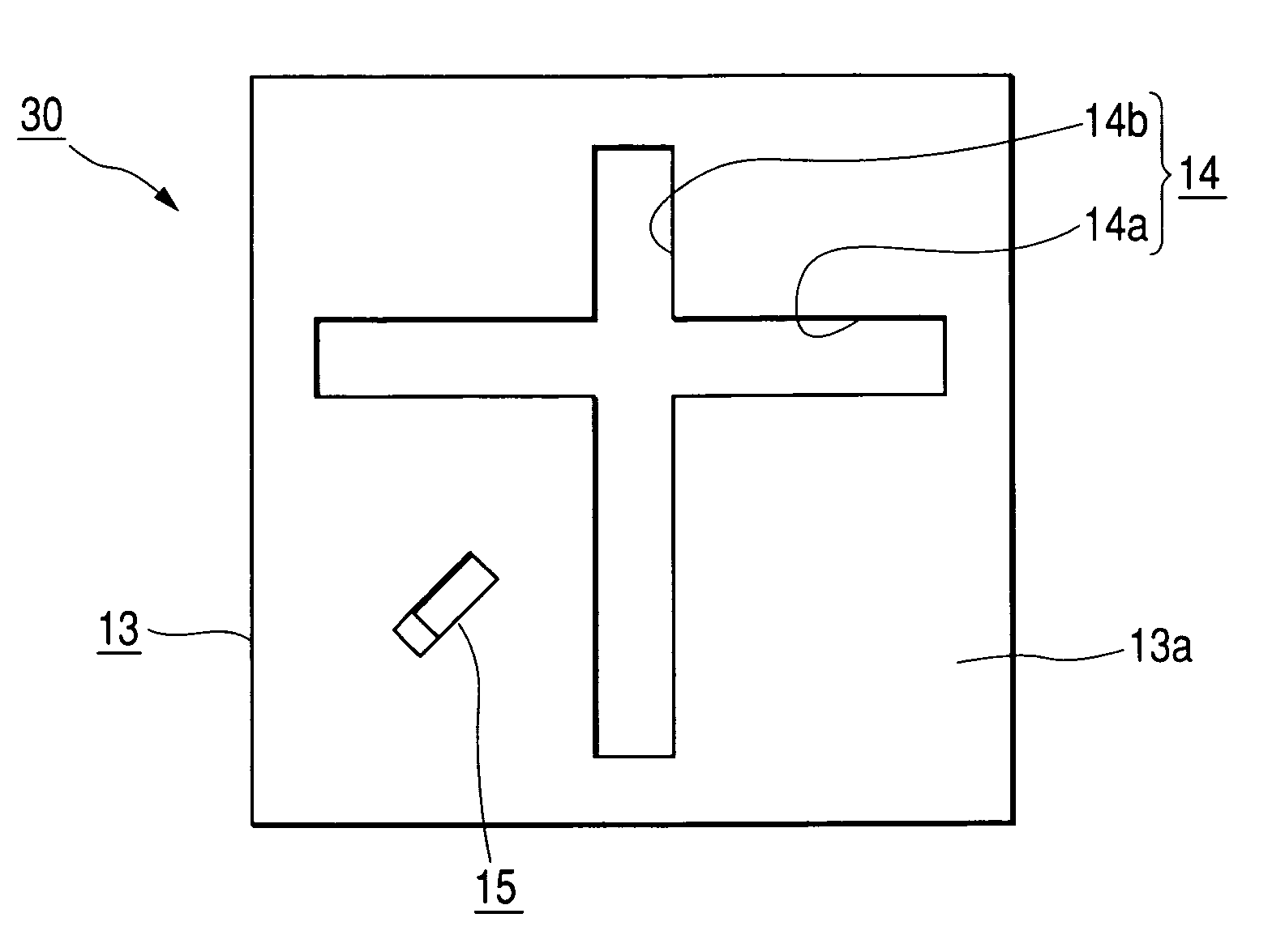 Circular polarization slot antenna apparatus capable of being easily miniaturized