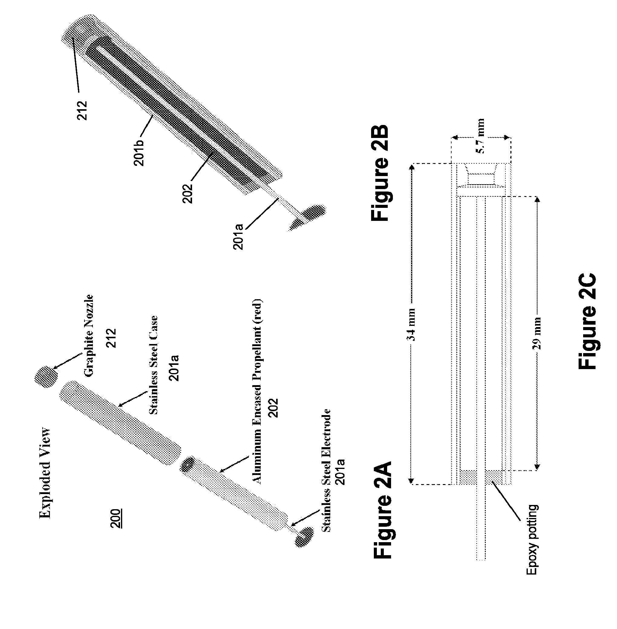 Electrode ignition and control of electrically ignitable materials