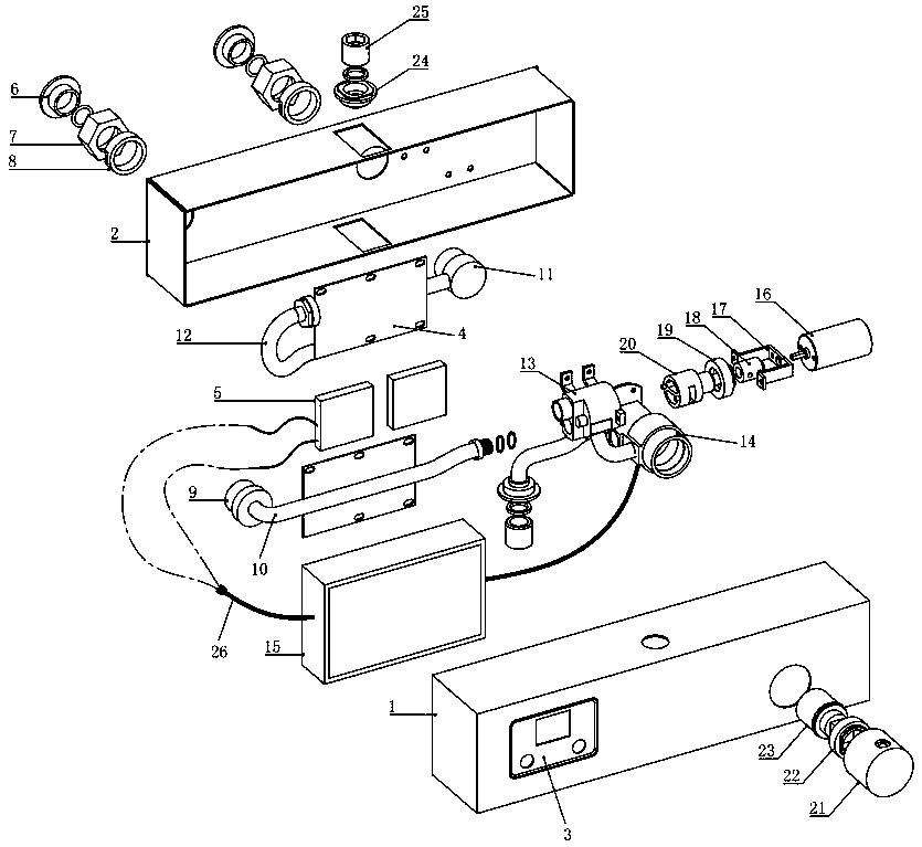 A new self-generating intelligent constant temperature shower