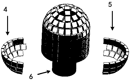 Head PET device for rapid imaging and imaging method