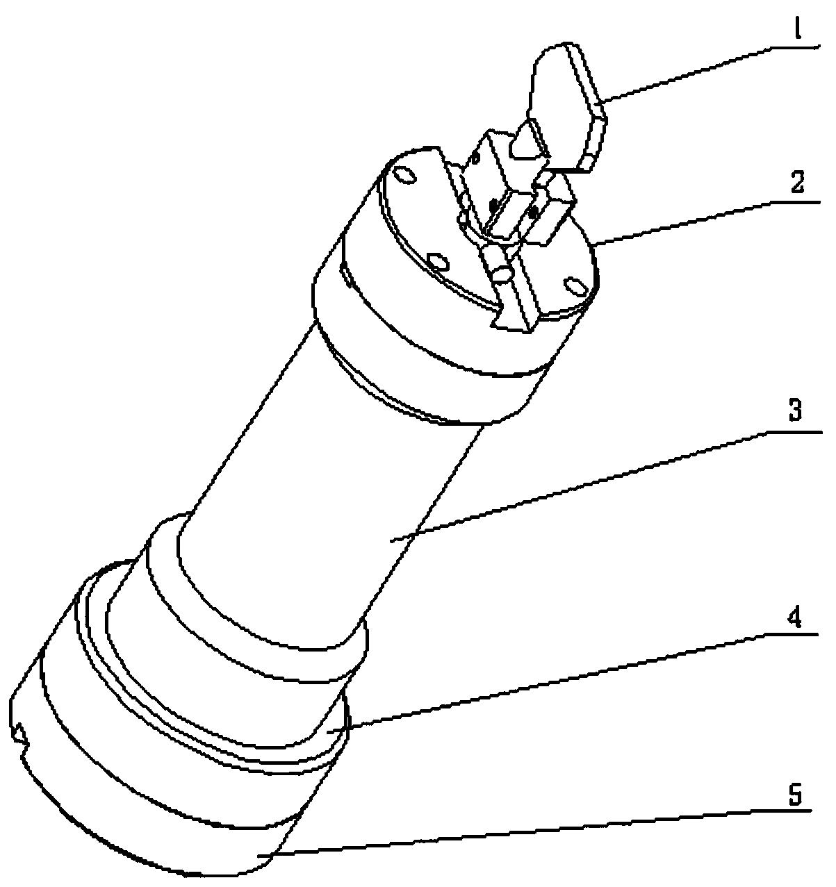 Rigid-flexible coupling galvanometer motor and control method thereof