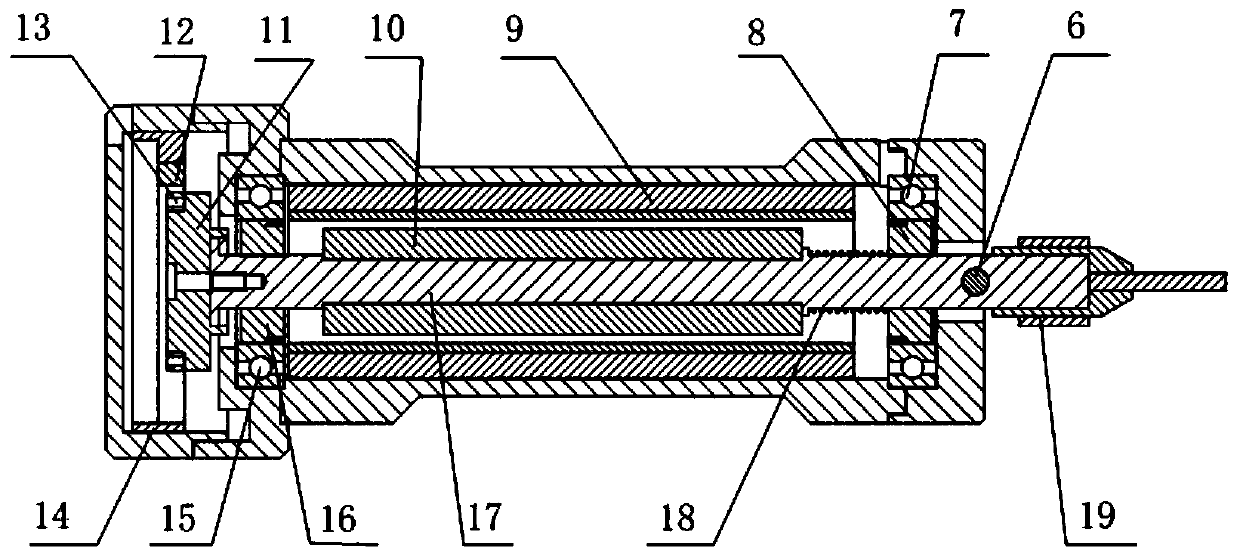 Rigid-flexible coupling galvanometer motor and control method thereof