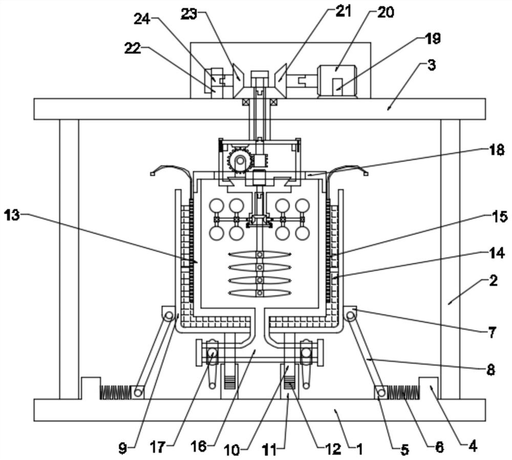 Efficient textile dye mixing device for textile machinery