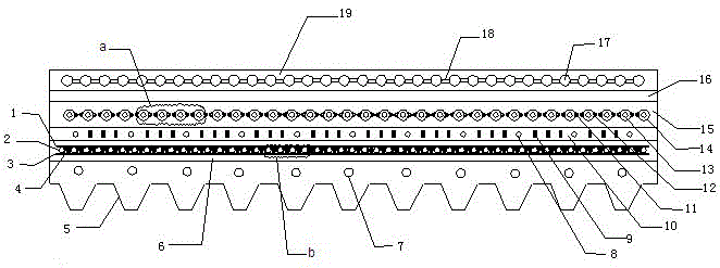 Diesel vehicle engine synchronous belt