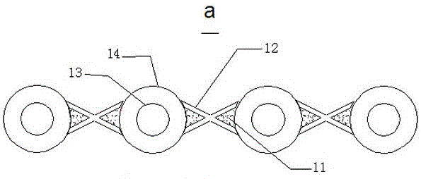 Diesel vehicle engine synchronous belt