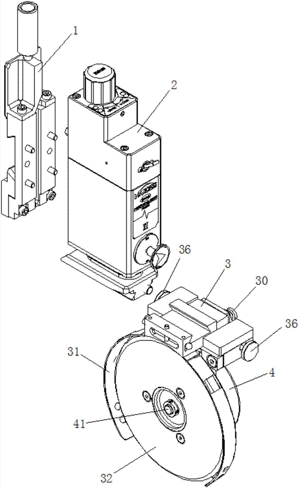 Autorotation pneumatic slicing knife