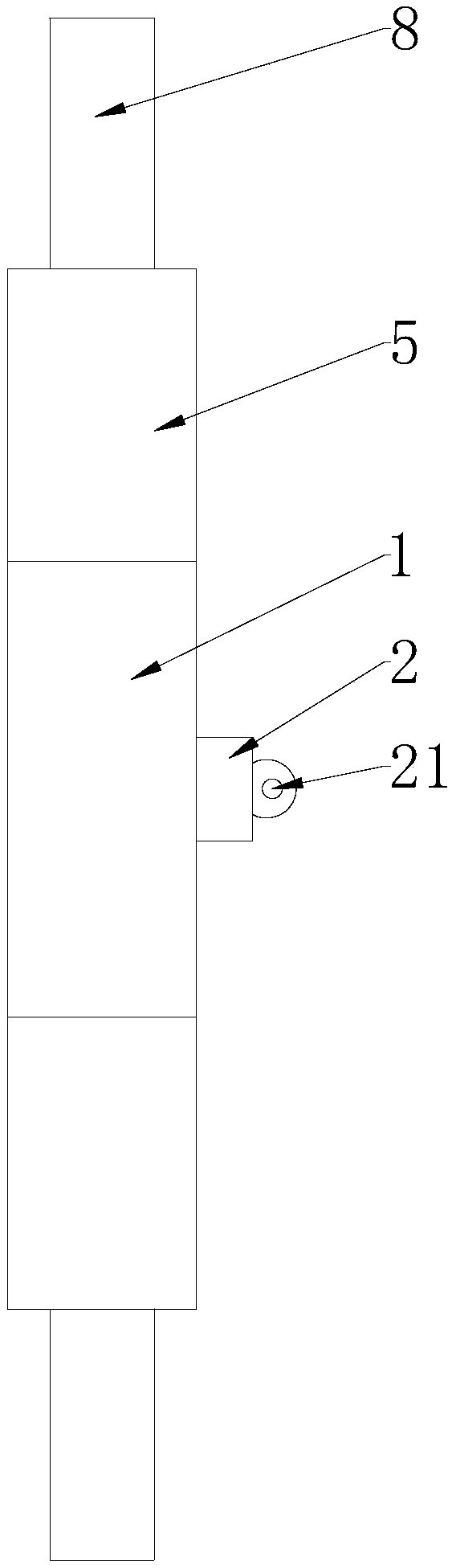 Steel tube marking instrument and using method thereof