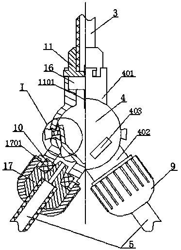 Painless oral cavity pushing anesthesia apparatus automatically reminding user of liquid medicine replacement