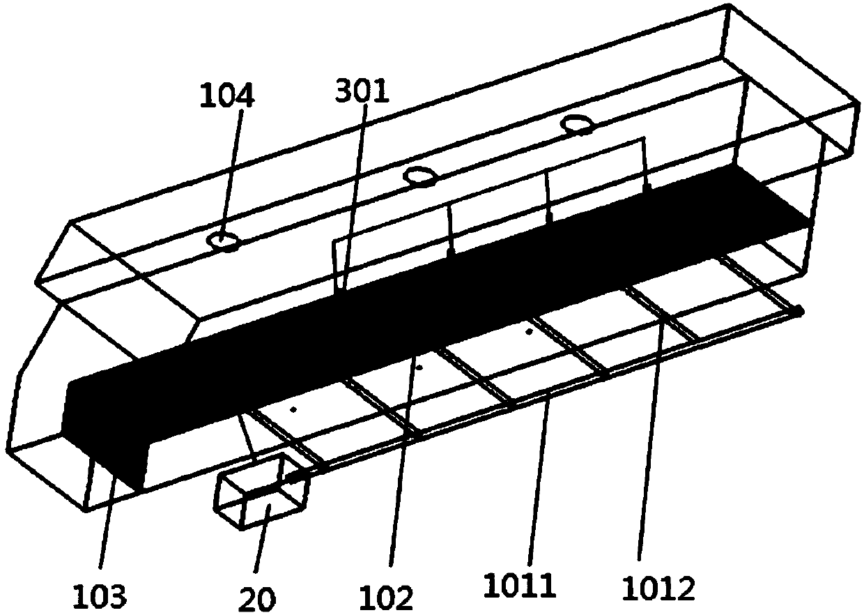 Uniform ventilation system for compost reactor