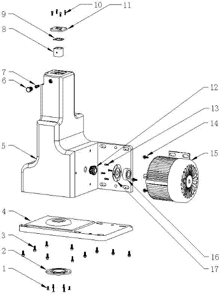 One-way distance control electric jacking device