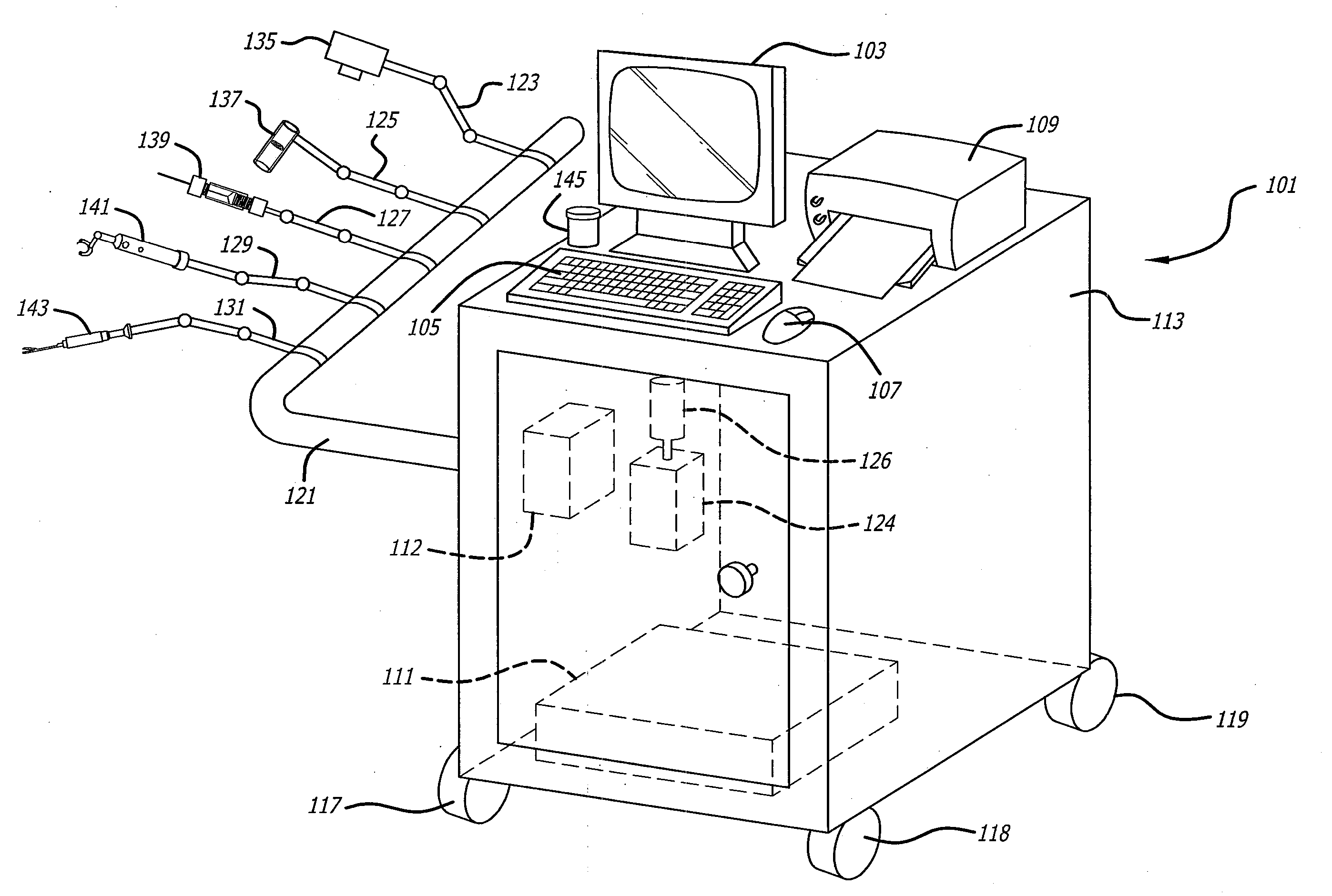 Skin biopsy with automated lesion stabilization and resection