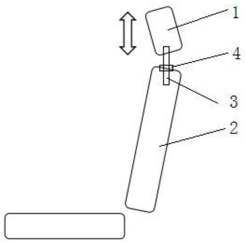 Ultrathin headrest for automobile seat