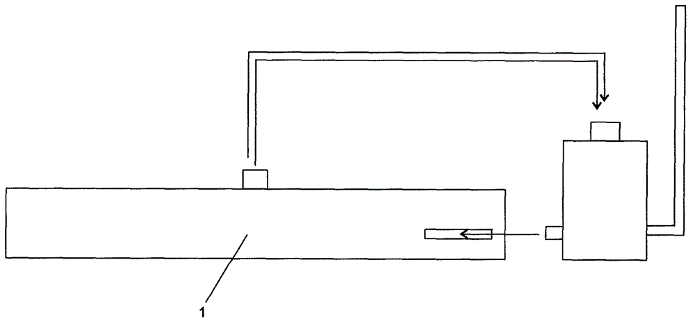 Waste gas heat recovery and purification device for setter