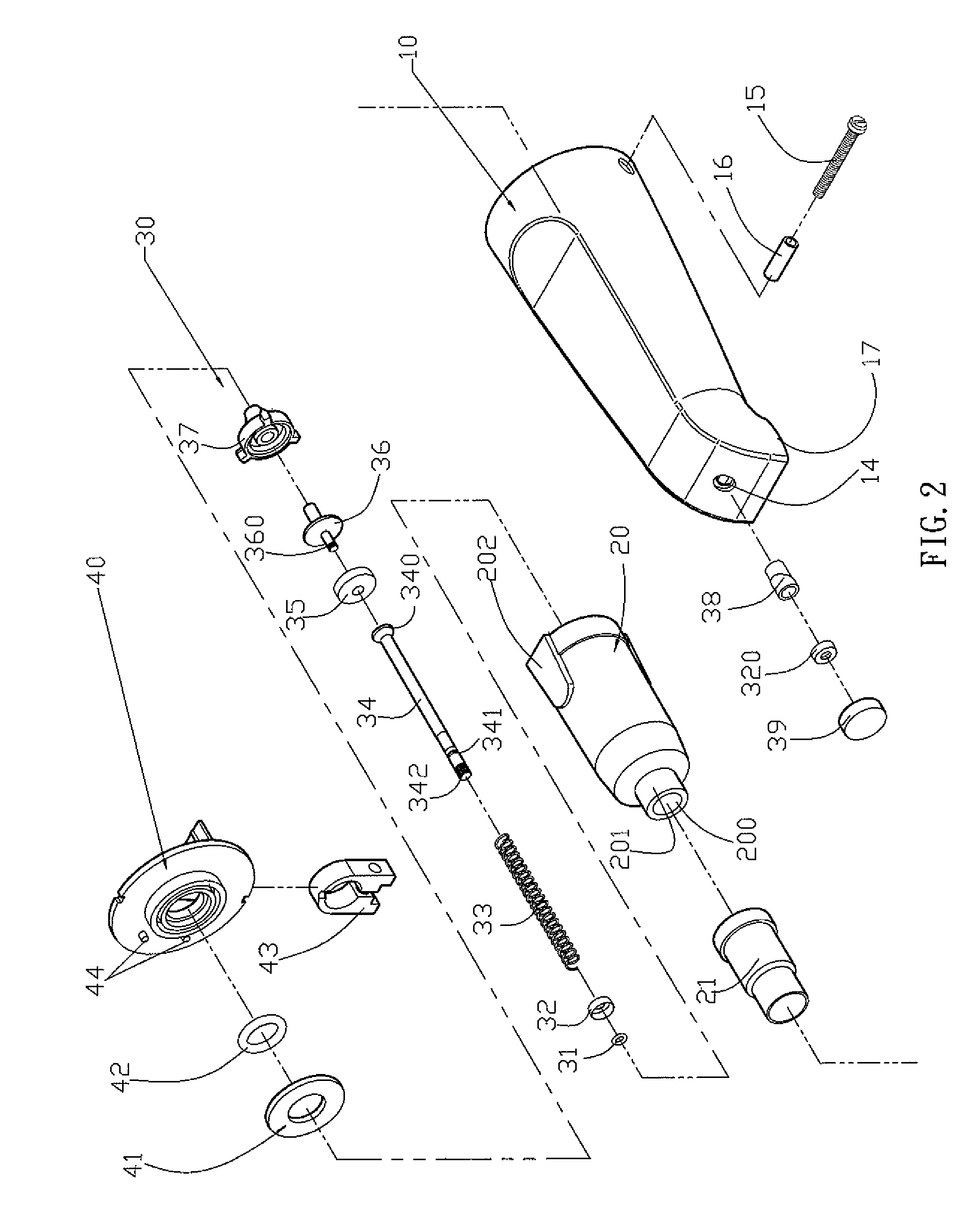 Faucet having leakproof effect