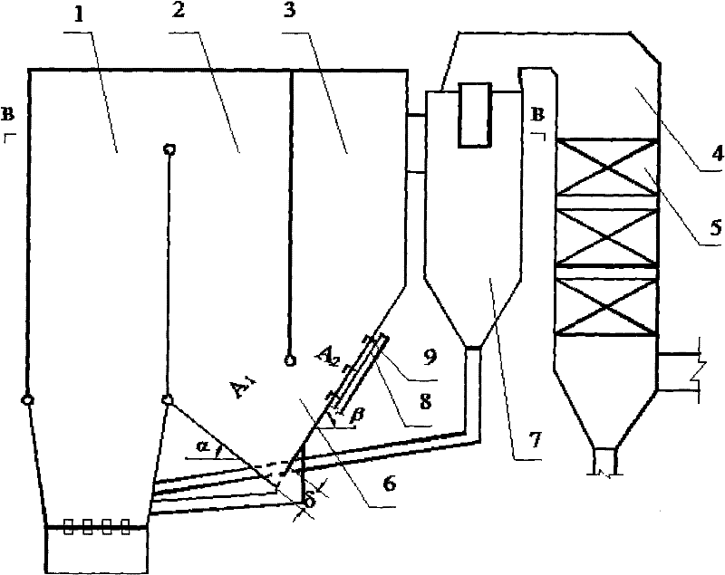 Multipath circulating fluidized bed boiler