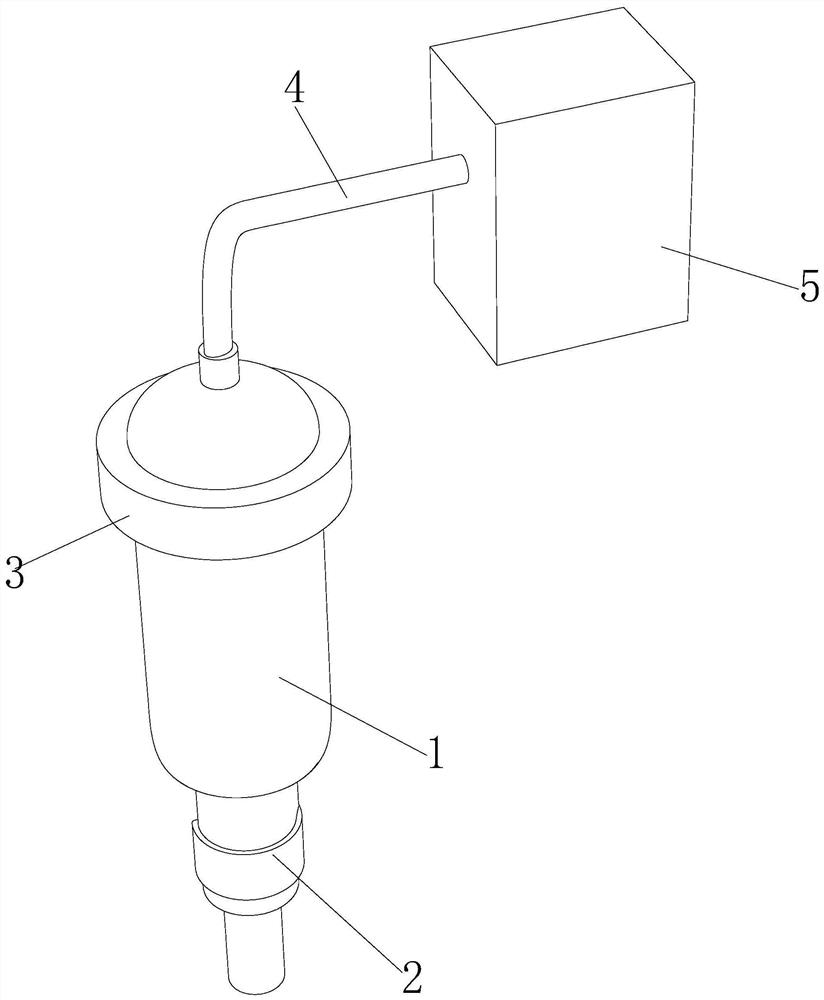 Rural sewage well sludge filtering device