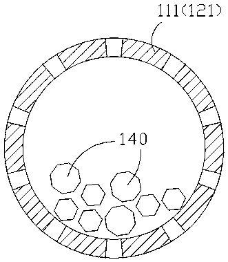 System for processing coal gangue into cement dry powder raw material and processing method of system