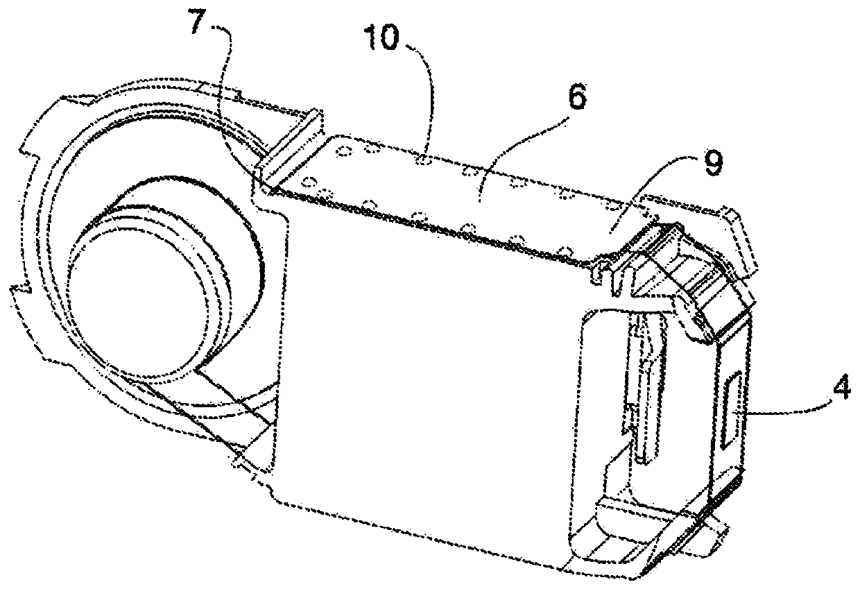 Diagnostic test unit for analysing body fluid