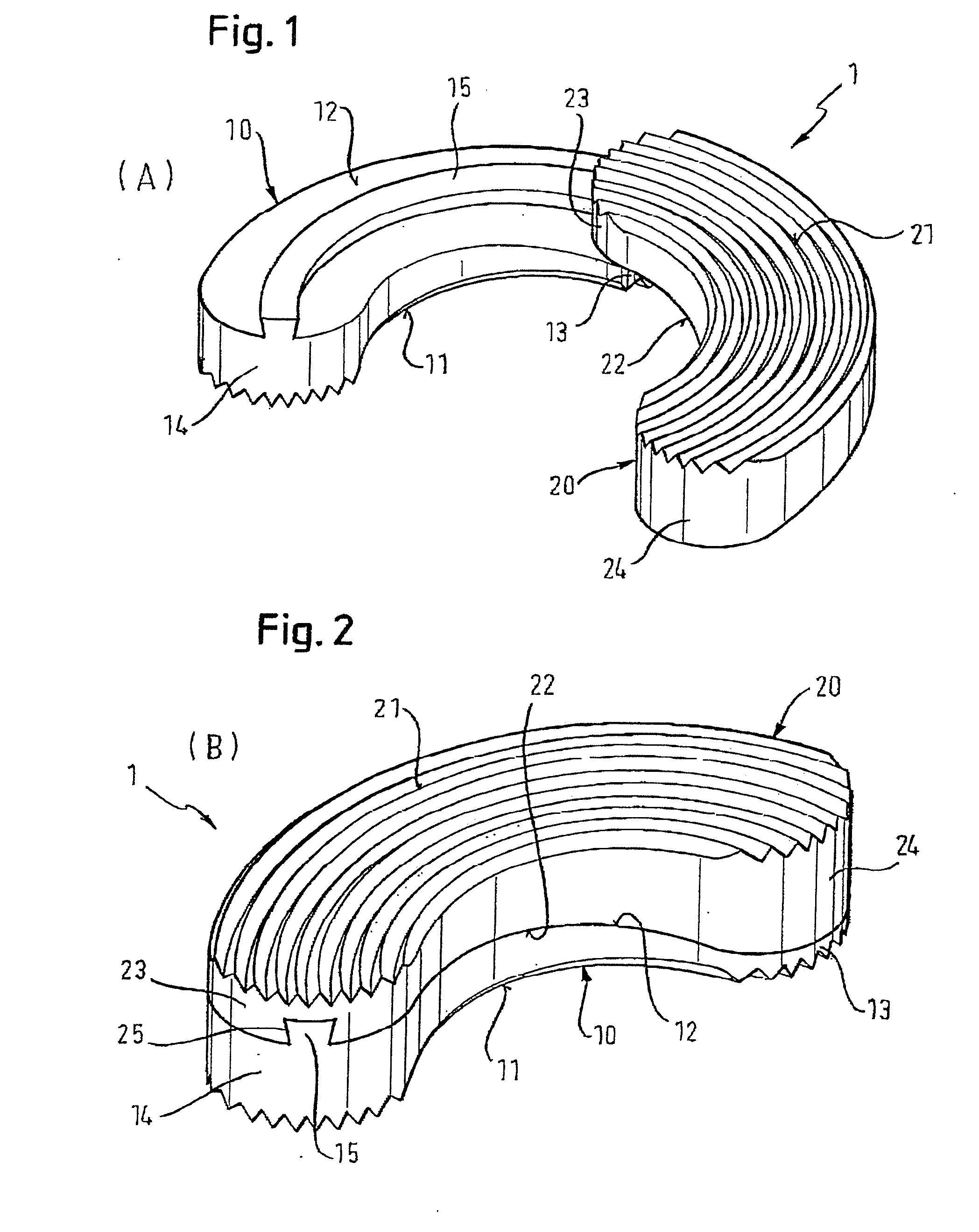 Height-adjustable intervertebrae implant