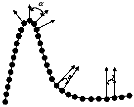 Method for shape-preserving and streamlining sampling data of physical surface