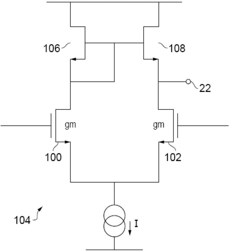 Amplifier, a residue amplifier, and an ADC including a residue amplifier