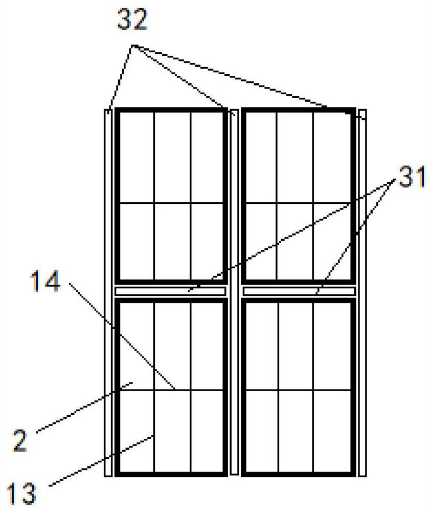 Formwork construction system and mounting method thereof